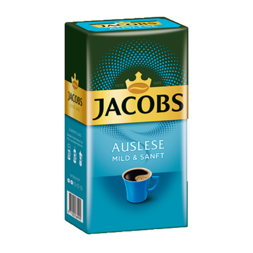 Jacobs Filterkaffee Auslese Mild und Sanft 500g Röstkaffee gemahlen.